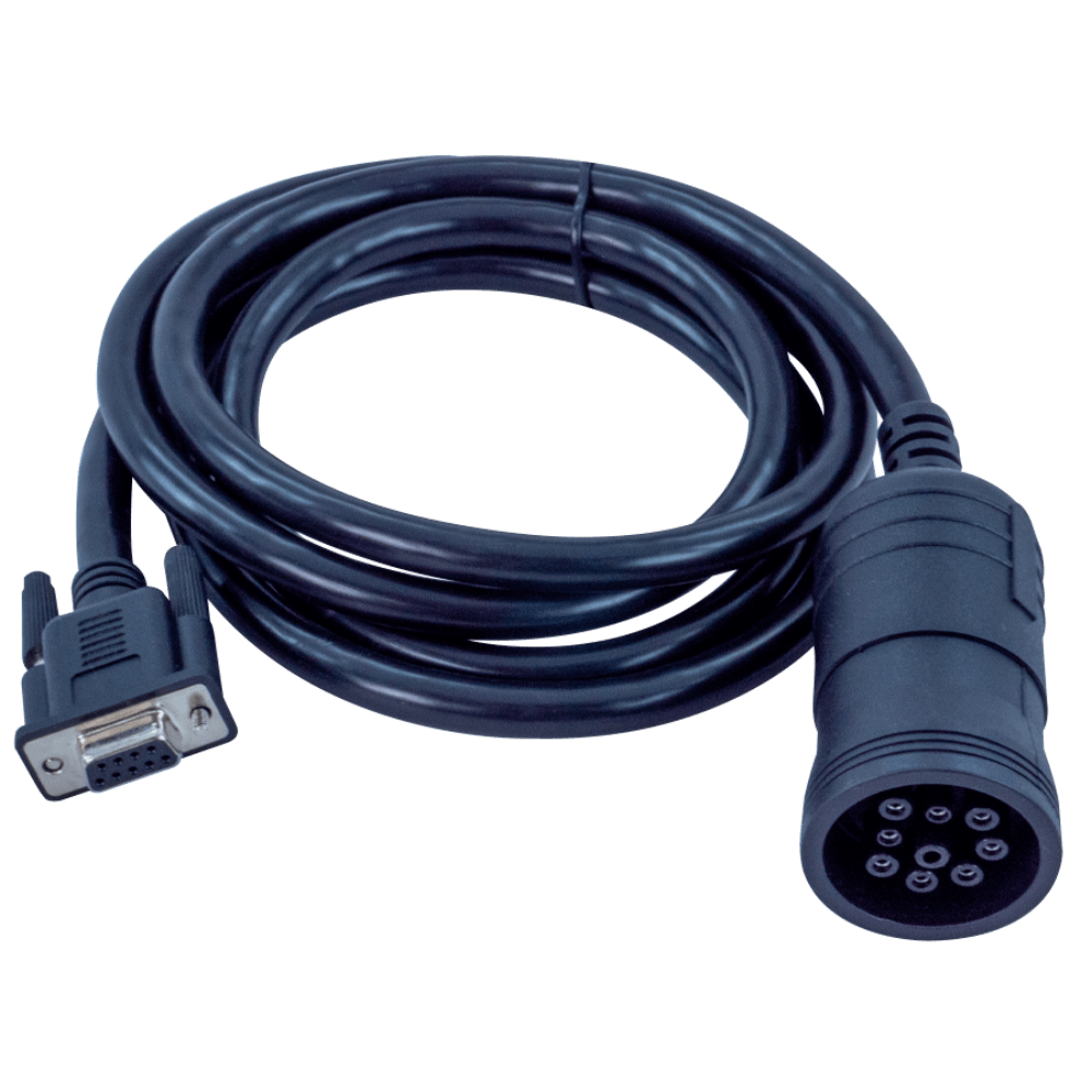 J1939 Type 2 Deutsch 9-Pin to DB-9F Cable